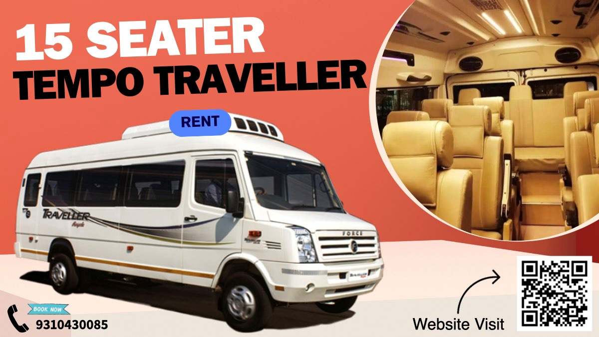 15 Seater Tempo Traveller